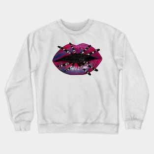 Tarantula lips Crewneck Sweatshirt